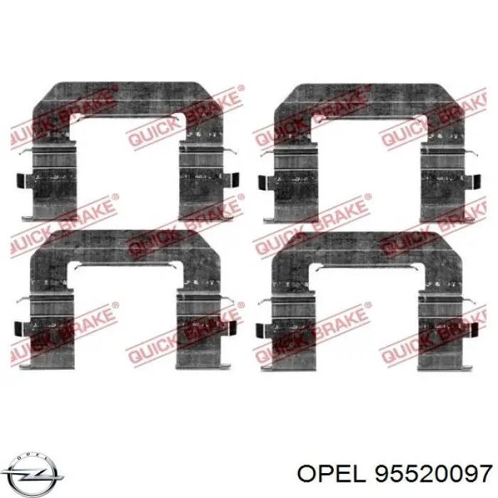 Zacisk hamulcowy przedni prawy Opel 95520097 cena, od 74,59 USD