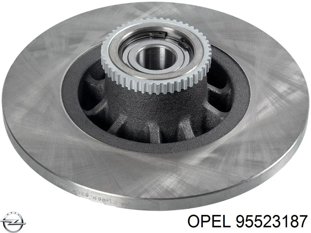 Do koszyka 95523187 Opel Tarcza hamulcowa tylna