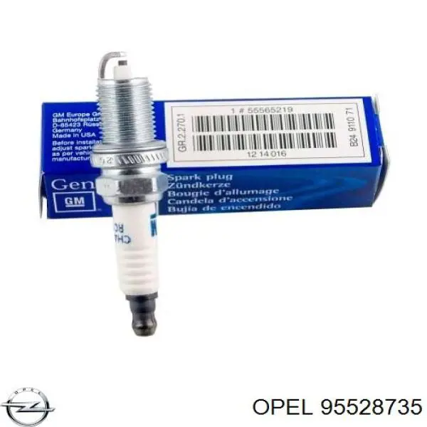 Świeca zapłonowa Opel 95528735 cena, od 19,47 USD