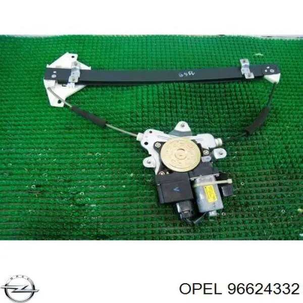 Do koszyka 96624332 General Motors Mechanizm podnoszenia szyby drzwi przednich lewych