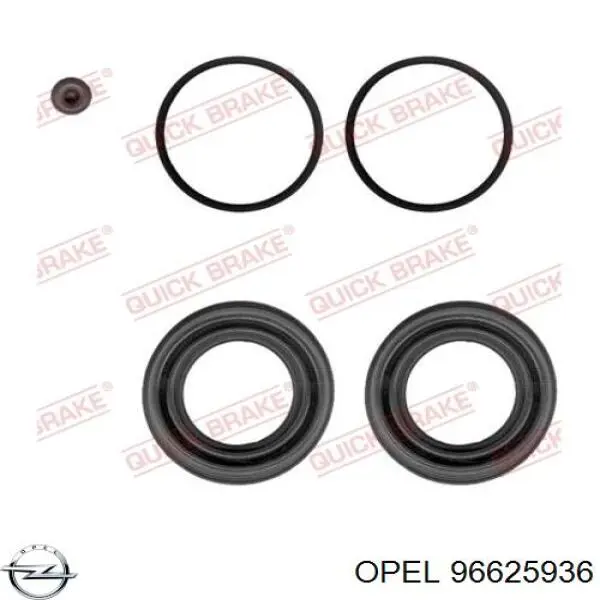 Zacisk hamulcowy przedni lewy Opel 96625936 cena, od 89,11 USD