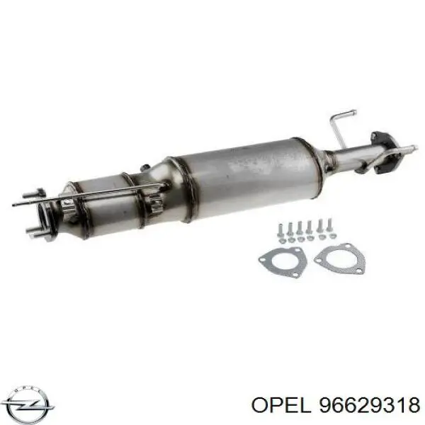 Filtr cząstek stałych układu wydechowego General Motors 96629318 cena, od 458,36 USD