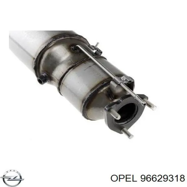 Do koszyka 96629318 General Motors Filtr cząstek stałych układu wydechowego
