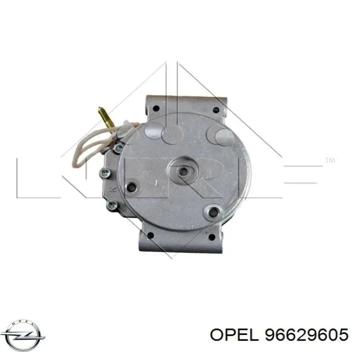 Sprężarka klimatyzacji Opel 96629605 cena, od 206,92 USD