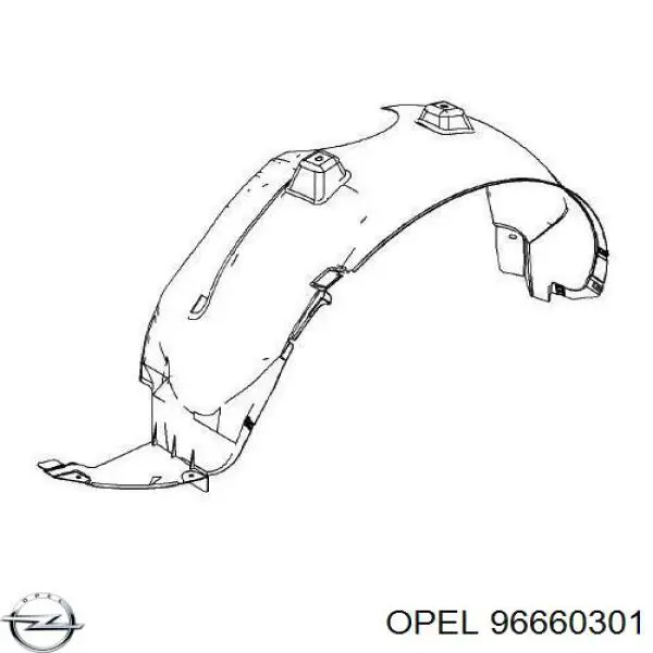 Nadkole błotnika przedniego lewe do Opel Antara A L07