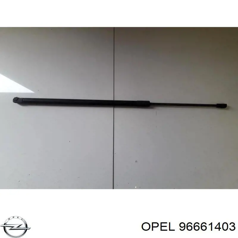 96661403 Opel Amortyzator klapy bagażnika (3/5 drzwi-tylnych)