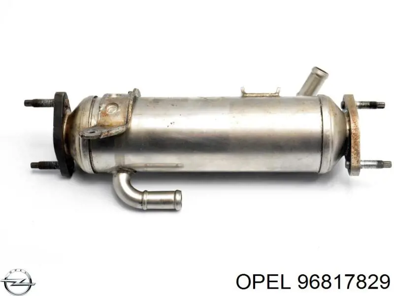 Chłodnica układu recyrkulacji spalin EGR Opel 96817829