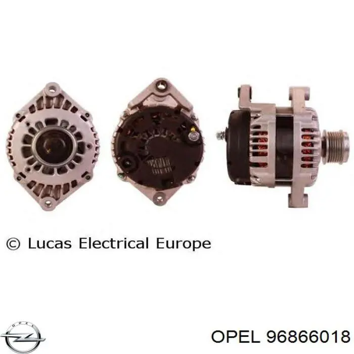 96866018 Opel alternator