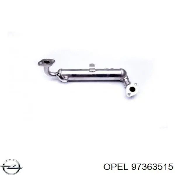  Chłodnica układu recyrkulacji spalin EGR  Opel Astra 