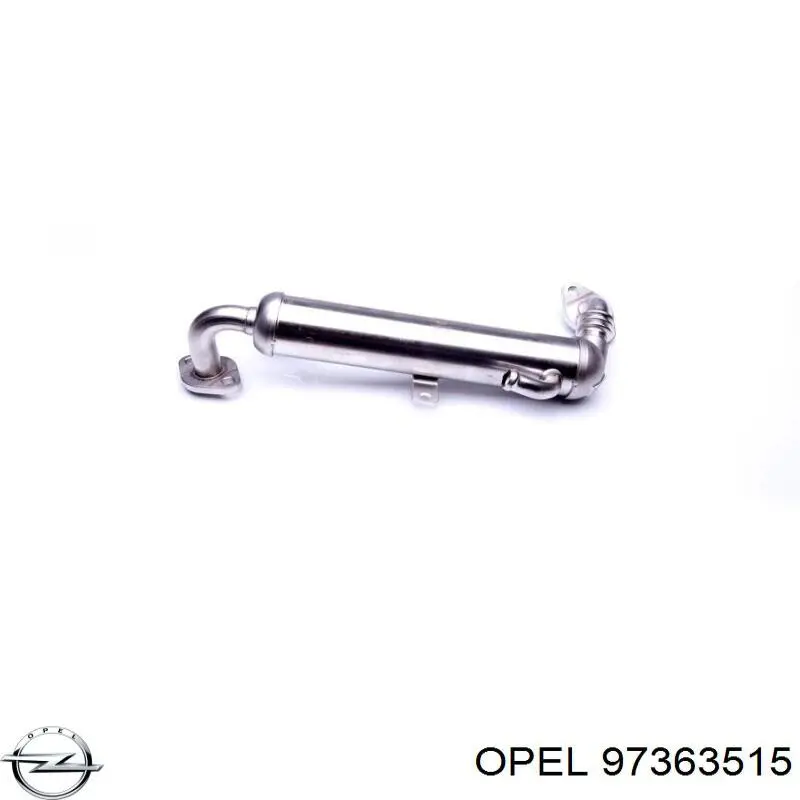 Chłodnica układu recyrkulacji spalin EGR  Opel Astra H