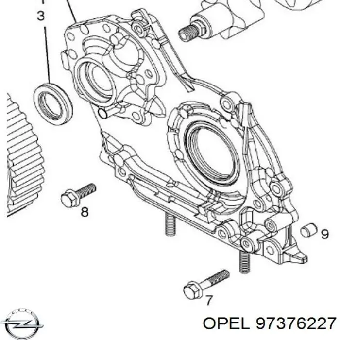 Pompa oleju Opel 97376227 cena, od 130,50 USD