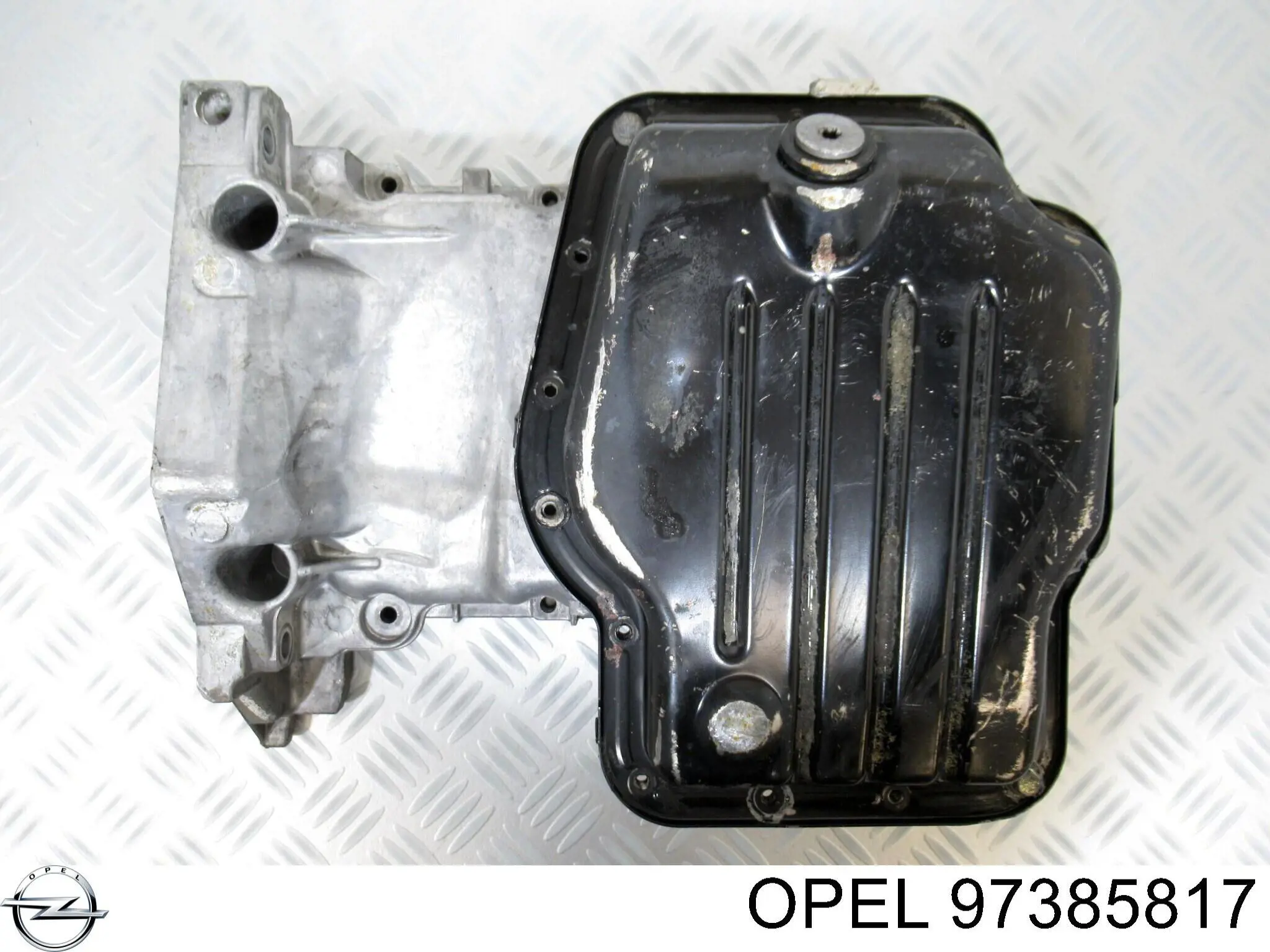 Do koszyka 97385817 Opel Miska olejowa silnika