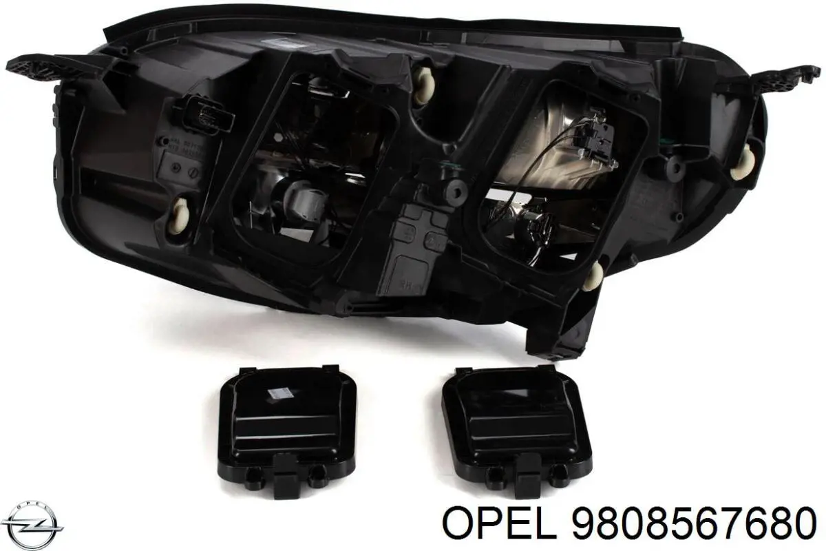 Reflektor prawy Opel 9808567680 cena, od 286,03 USD