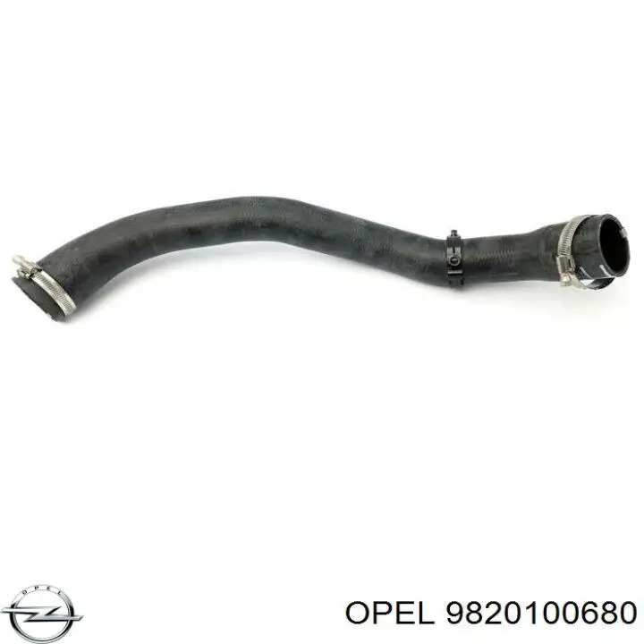 9820100680 Opel Przewód (króciec) intercoolera