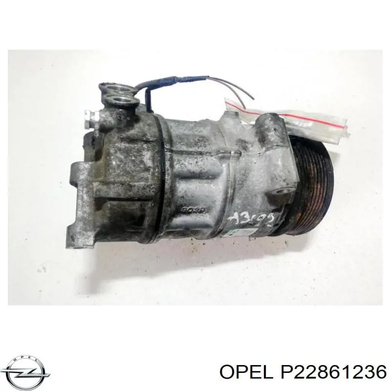 Sprężarka klimatyzacji Opel P22861236 cena, od 234,95 USD