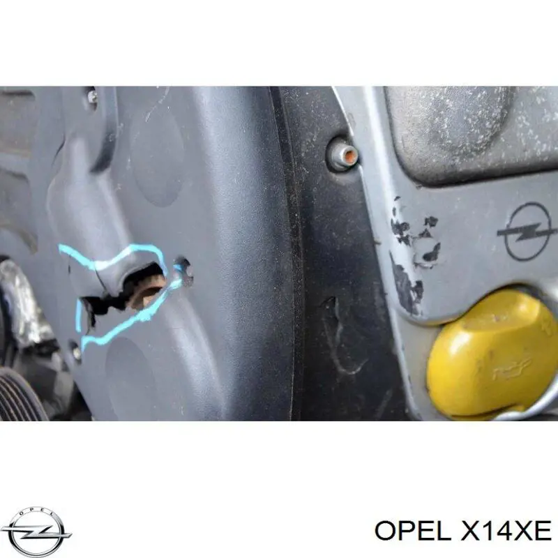 Silnik w komplecie Opel Tigra A coupe (S93) (1994 - 2000) cena, od 1435,80 USD