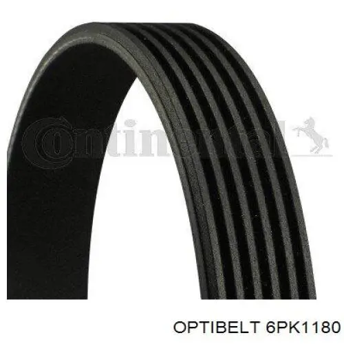 6PK1180 Optibelt pas napędowy mechanizmów