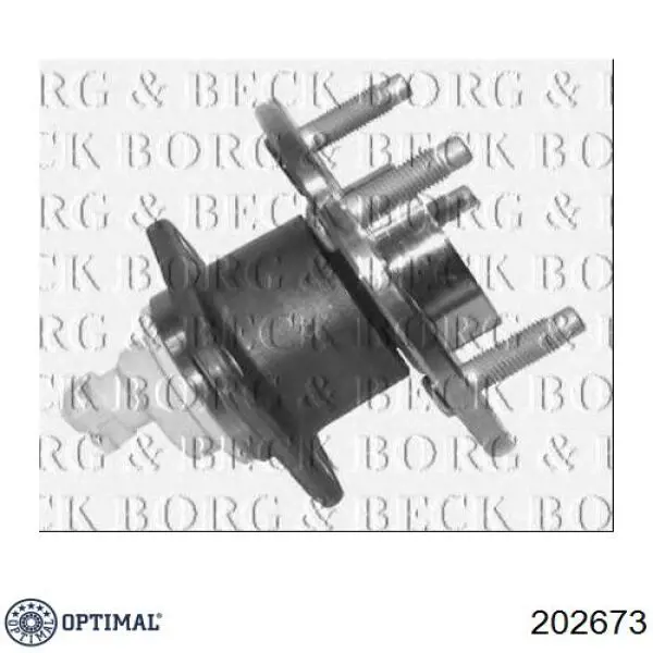 Piasta tylna Optimal 202673 cena, od 101,77 USD