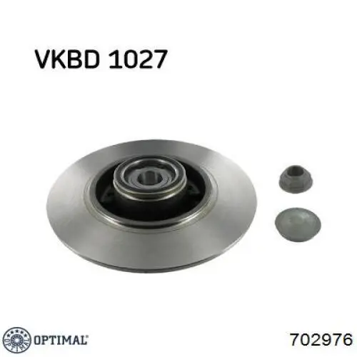 702976 Optimal Tarcza hamulcowa tylna