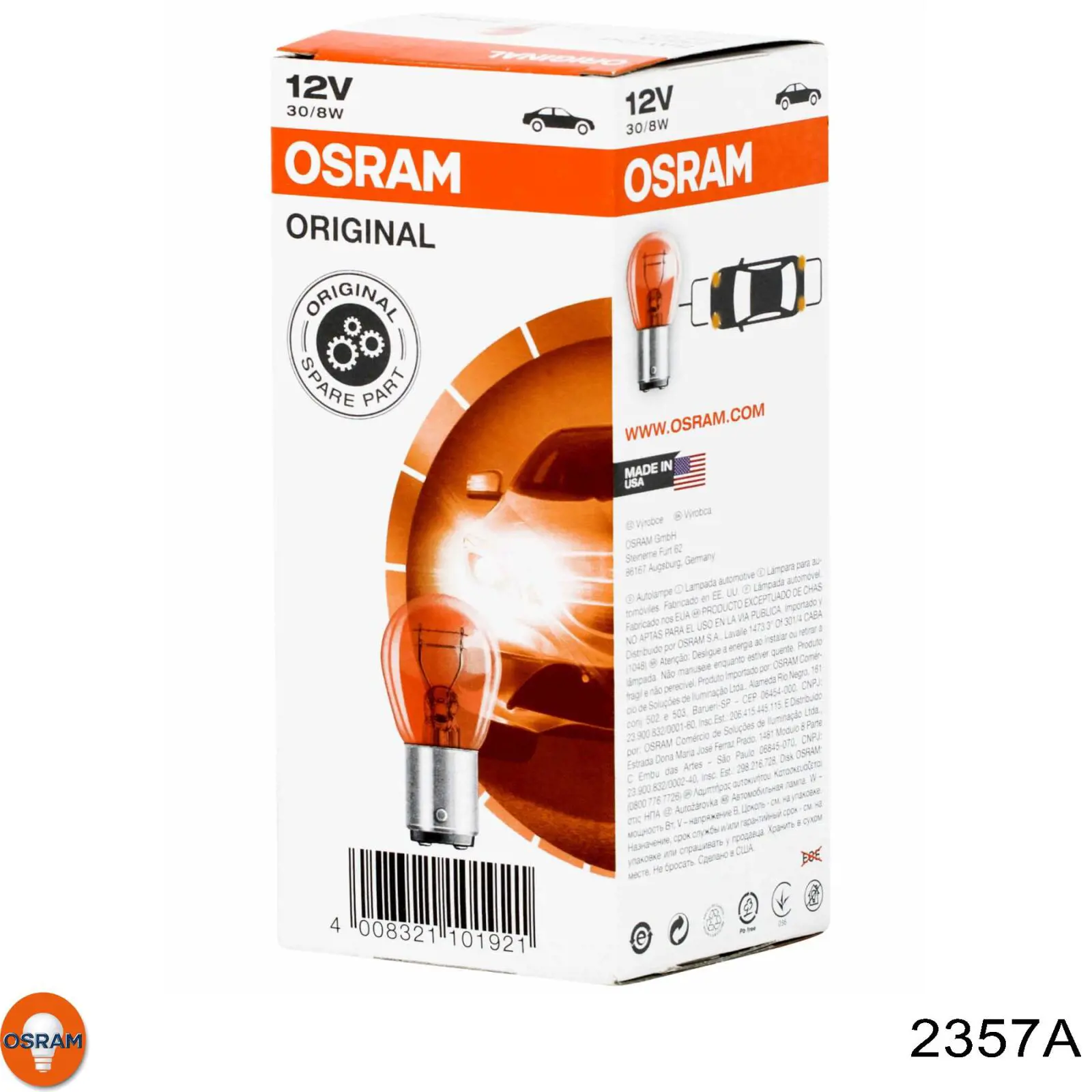2357A Osram Żarówka lampy przeciwmgielnej