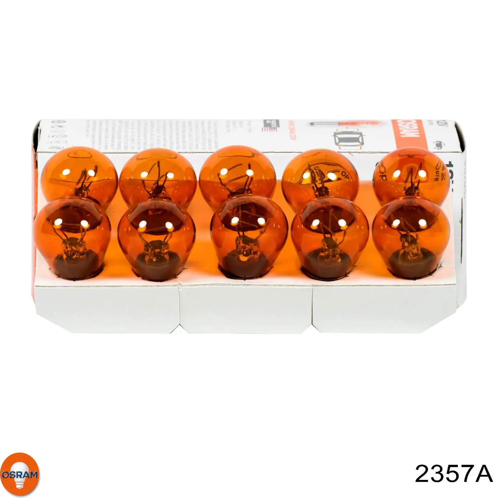 Żarówka lampy przeciwmgielnej Osram 2357A cena, od 5,33 USD