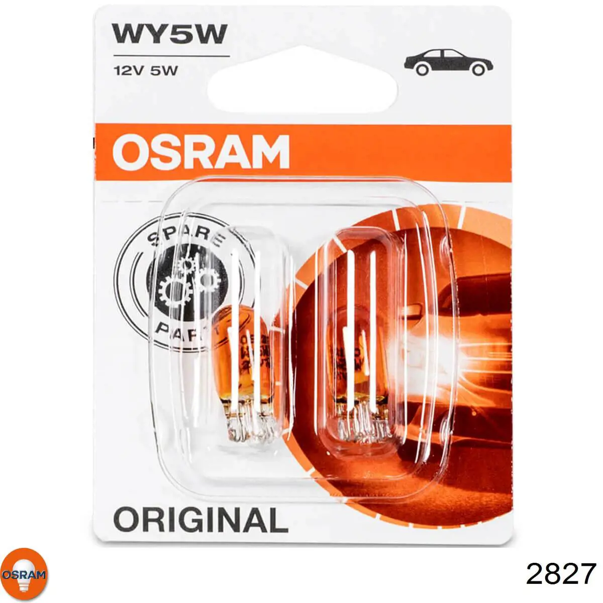 Do koszyka 2827 Osram Żarówka lampy pozycyjnej przedniej