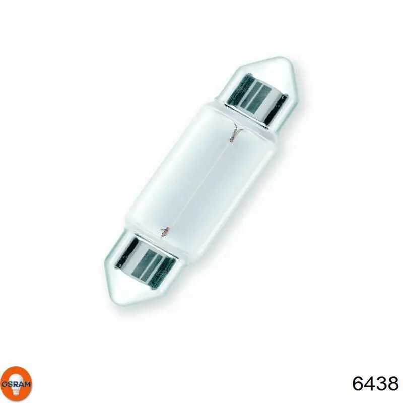 Żarówka oświetlenia wnętrza/kabiny 6438 Osram