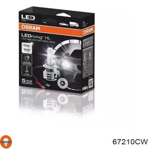 Żarówka halogenowa Osram 67210CW cena, od 4,41 USD