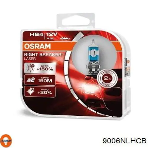 9006NLHCB Osram żarówka halogenowa