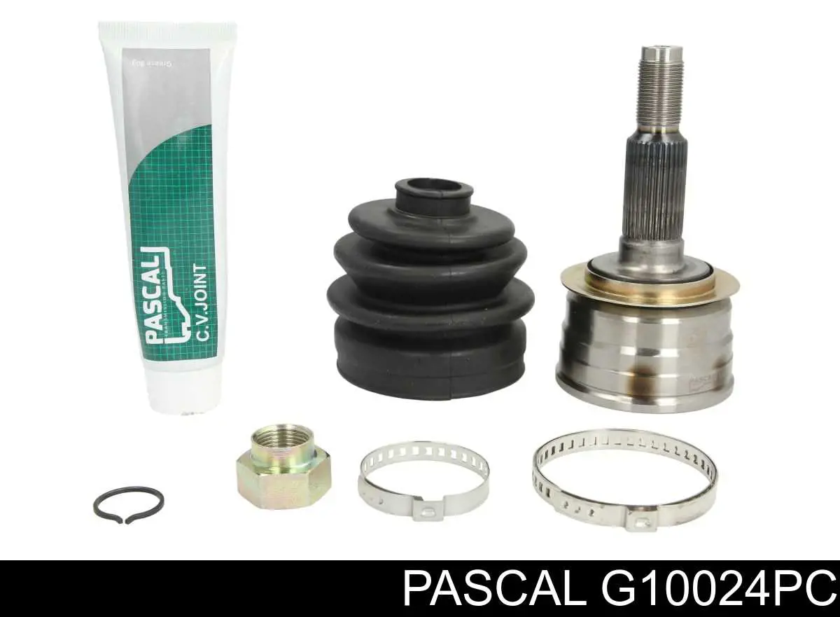 Przegub homokinetyczny przedni zewnętrzny Pascal G10024PC cena, od 44,31 USD