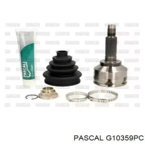 Przegub homokinetyczny przedni zewnętrzny Pascal G10359PC cena, od 43,29 USD