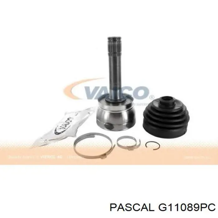 Przegub homokinetyczny przedni zewnętrzny Pascal G11089PC cena, od 49,30 USD