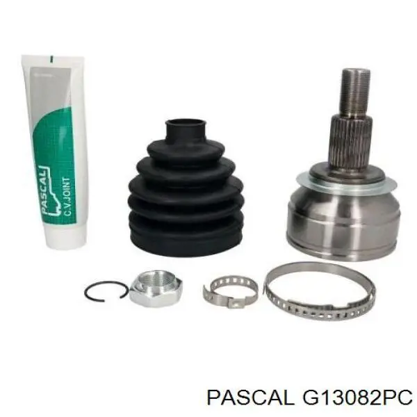 Przegub homokinetyczny przedni zewnętrzny Pascal G13082PC cena, od 83,22 USD