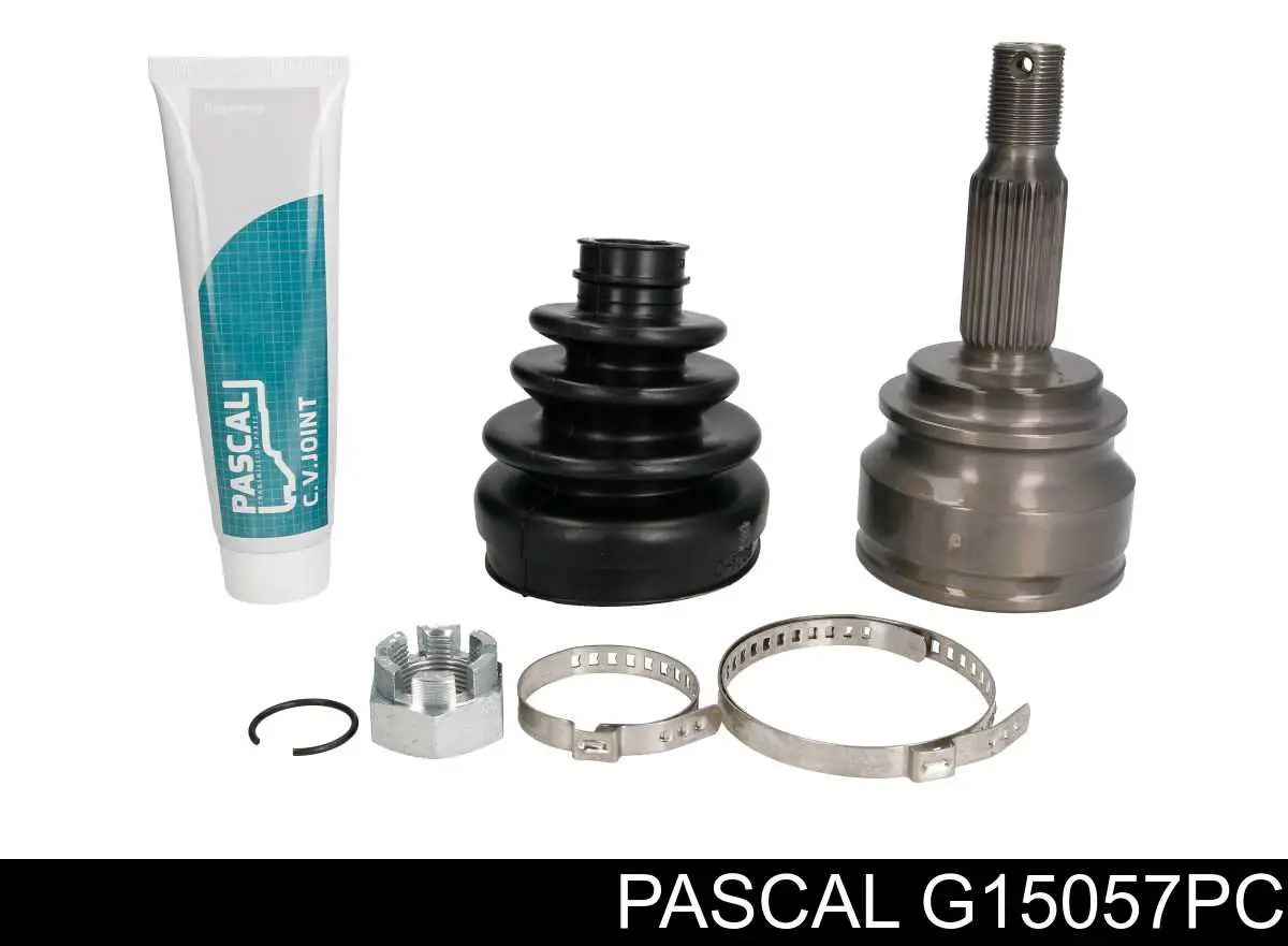 Przegub homokinetyczny przedni zewnętrzny Pascal G15057PC cena, od 49,08 USD