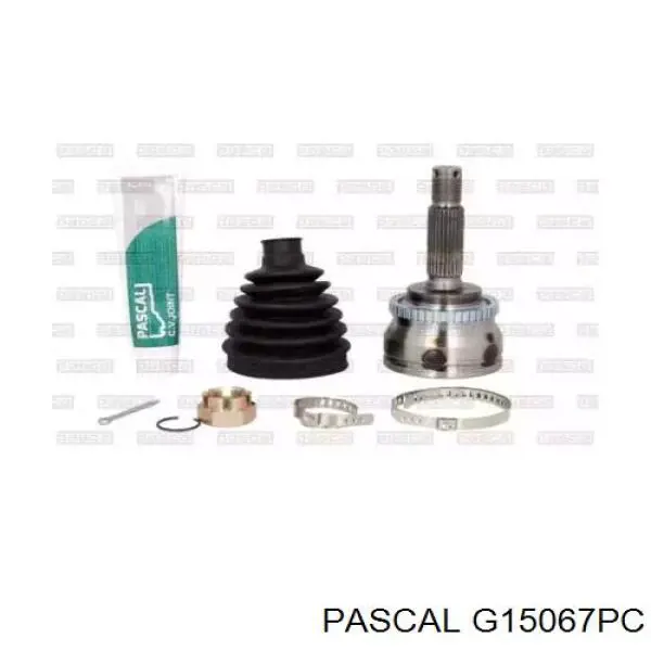 Przegub homokinetyczny przedni zewnętrzny Pascal G15067PC cena, od 48,42 USD