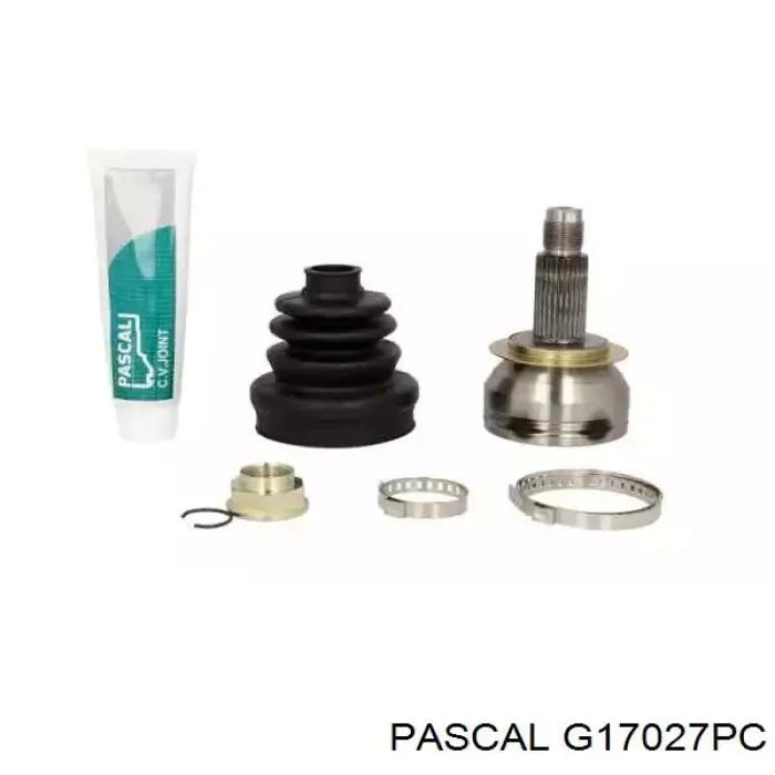 Przegub homokinetyczny przedni zewnętrzny Pascal G17027PC cena, od 42,64 USD