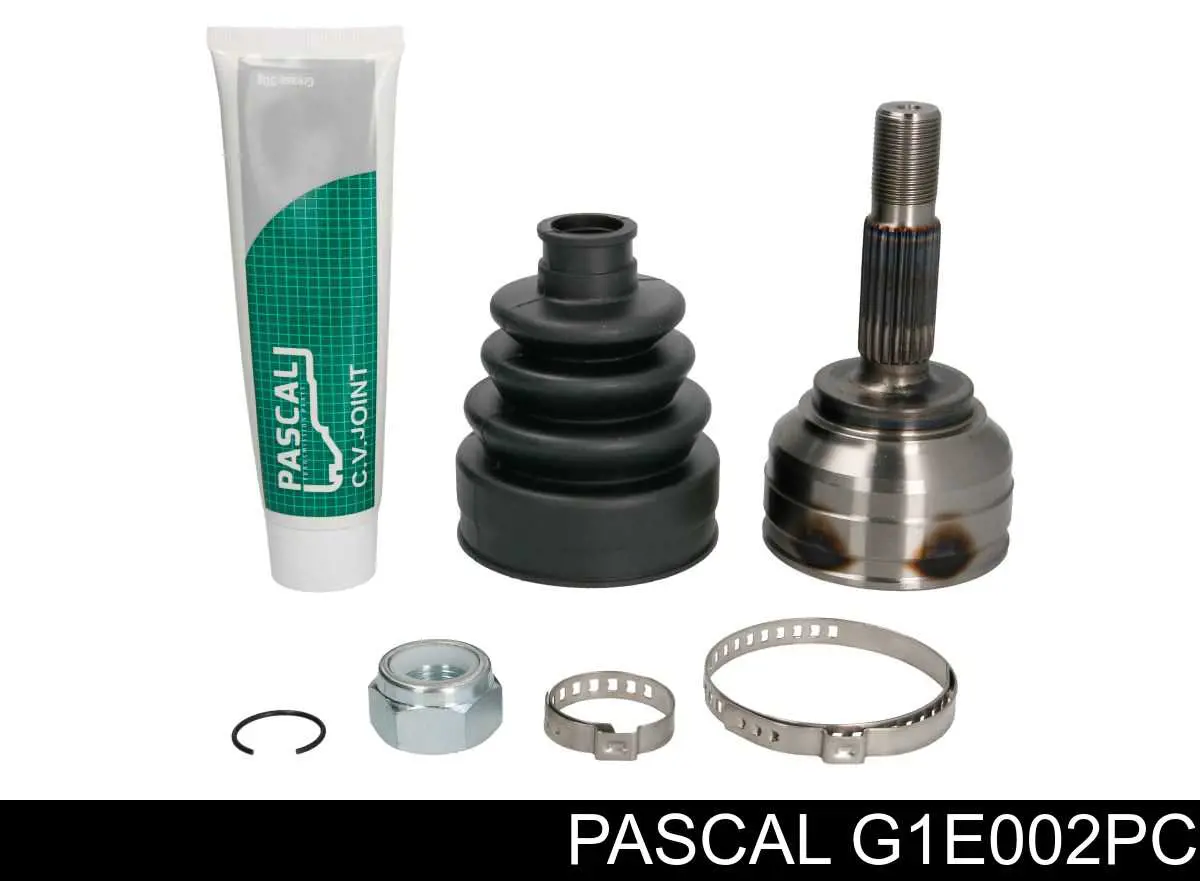 Przegub homokinetyczny przedni zewnętrzny Pascal G1E002PC cena, od 42,23 USD