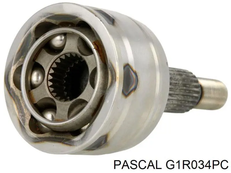 Przegub homokinetyczny przedni zewnętrzny Pascal G1R034PC cena, od 43,22 USD