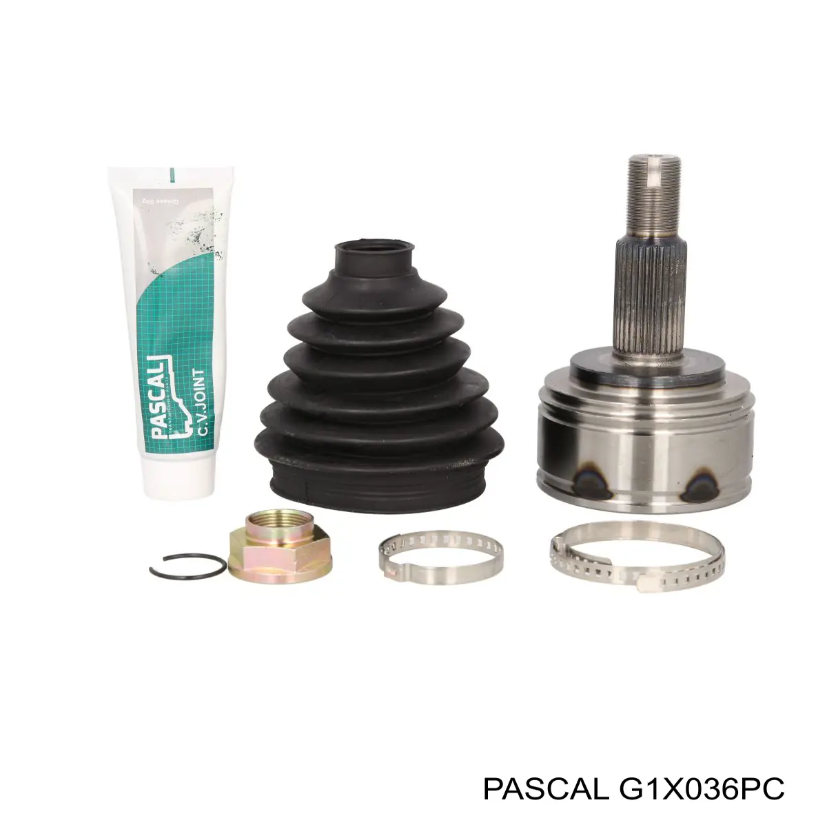 Przegub homokinetyczny przedni zewnętrzny Pascal G1X036PC cena, od 47,50 USD