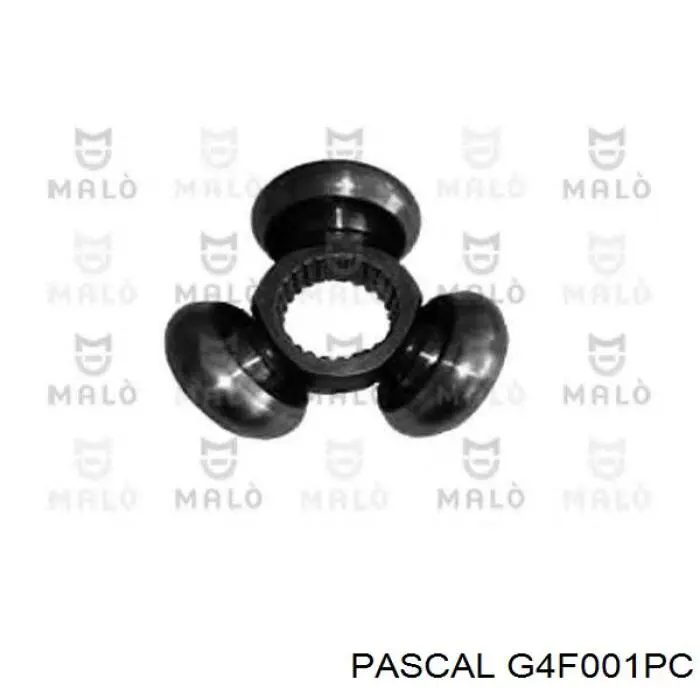 Przegub homokinetyczny wewnętrzny trójramienny Pascal G4F001PC cena, od 32,76 USD