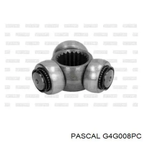Przegub homokinetyczny wewnętrzny trójramienny Pascal G4G008PC cena, od 16,83 USD