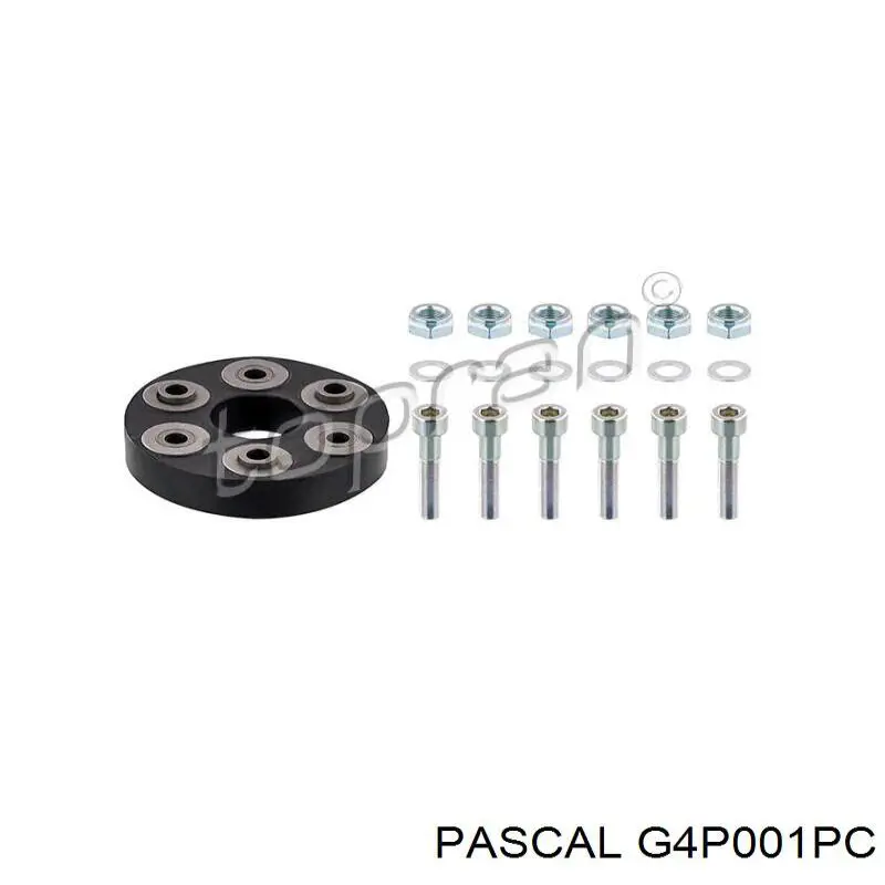 G4P001PC Pascal Przegub homokinetyczny wewnętrzny trójramienny