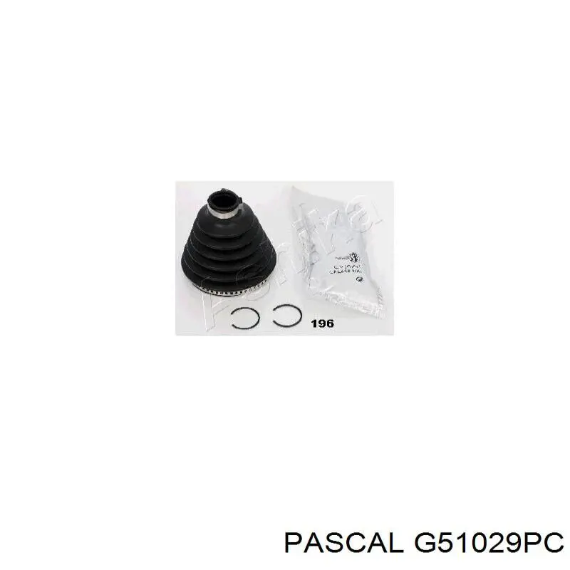 Do koszyka G51029PC Pascal Osłona przegubu homokinetycznego półosi przedniej zewnętrzna