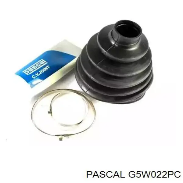 Osłona przegubu homokinetycznego półosi przedniej zewnętrzna Pascal G5W022PC cena, od 12,46 USD