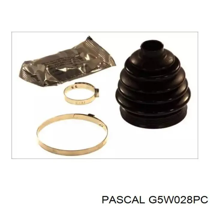Osłona przegubu homokinetycznego półosi przedniej zewnętrzna Pascal G5W028PC cena, od 15,42 USD
