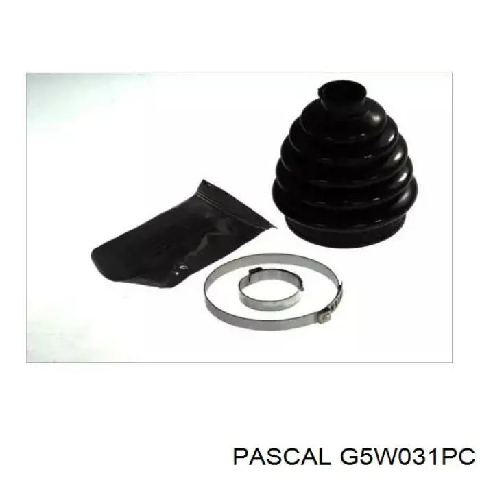 Osłona przegubu półosi tylnej zewnętrzna Pascal G5W031PC cena, od 11,70 USD