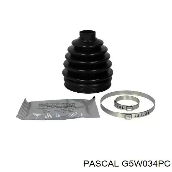 Osłona przegubu homokinetycznego półosi przedniej zewnętrzna Pascal G5W034PC cena, od 14,29 USD
