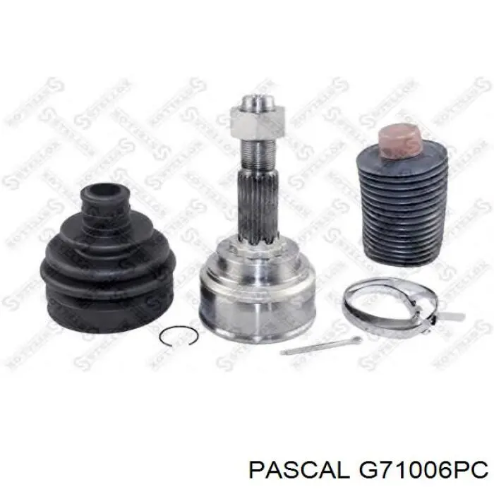 Do koszyka 3971102A05 Nissan/Infiniti Przegub homokinetyczny przedni wewnętrzny