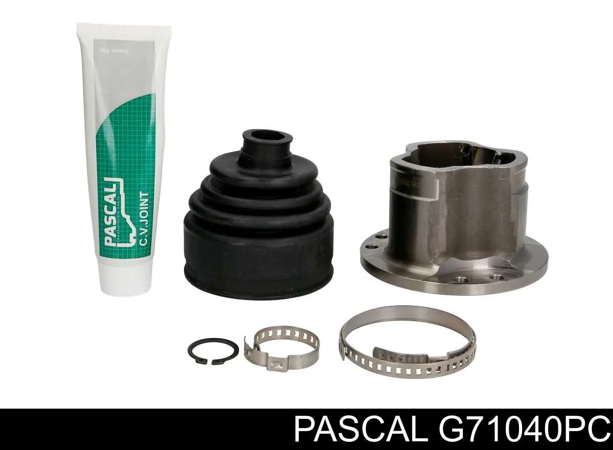 Przegub homokinetyczny przedni wewnętrzny Pascal G71040PC cena, od 40,06 USD