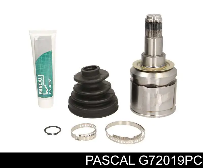 G72019PC Pascal Przegub homokinetyczny przedni wewnętrzny